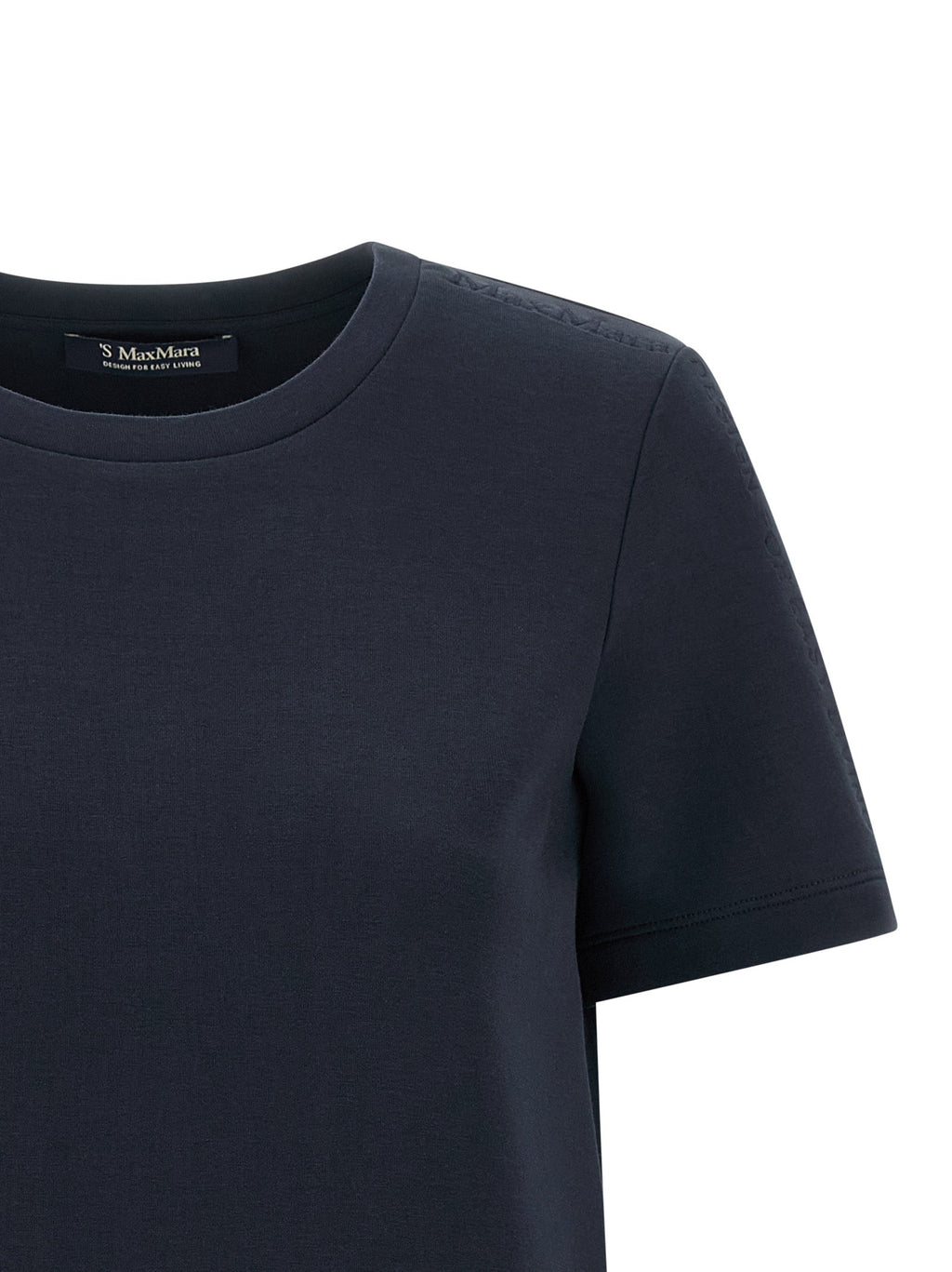'S Max Mara Blue Cotton T-Shirt