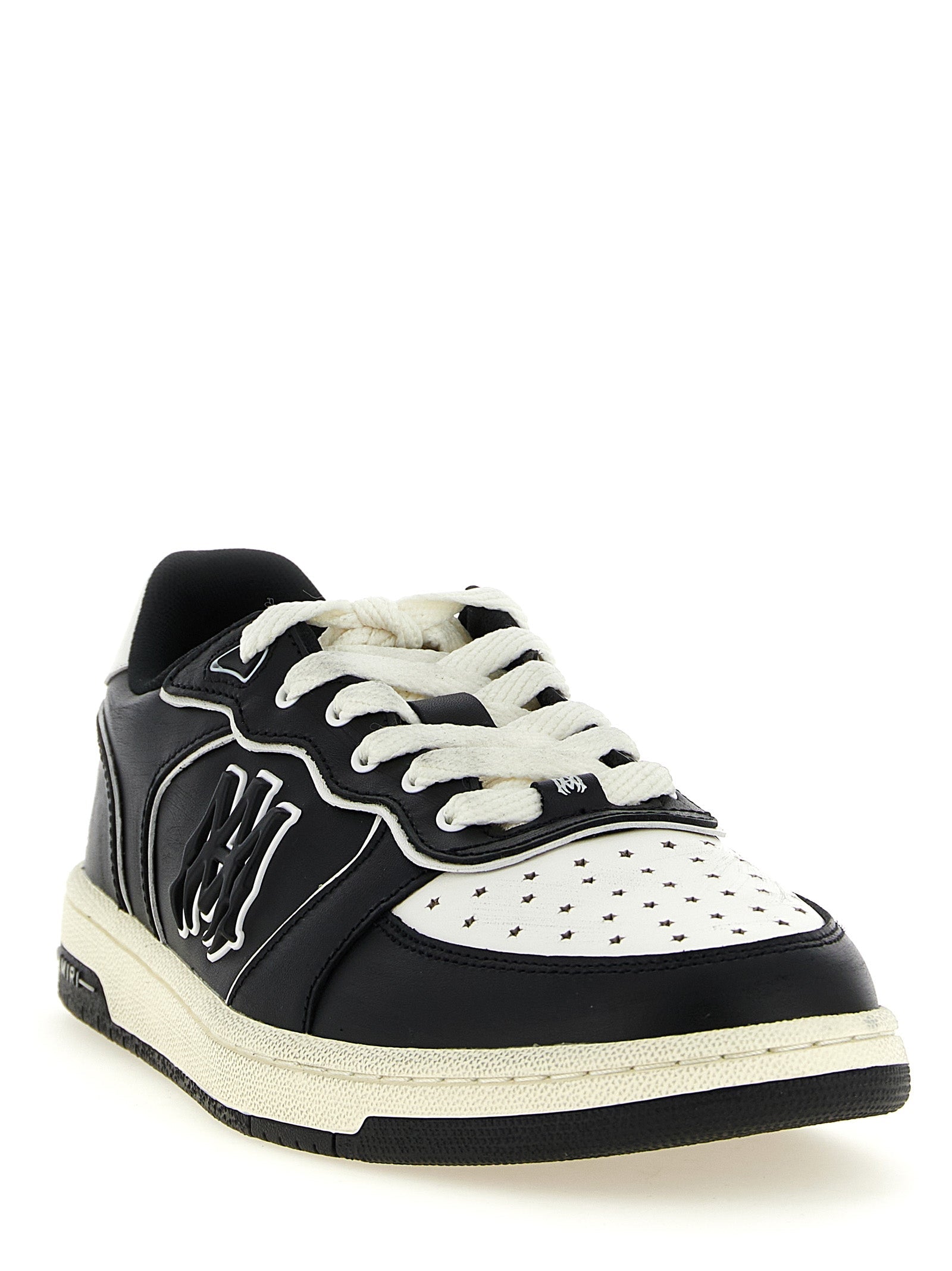 Amiri Bicolor Bovine Leather Low Top Sneakers