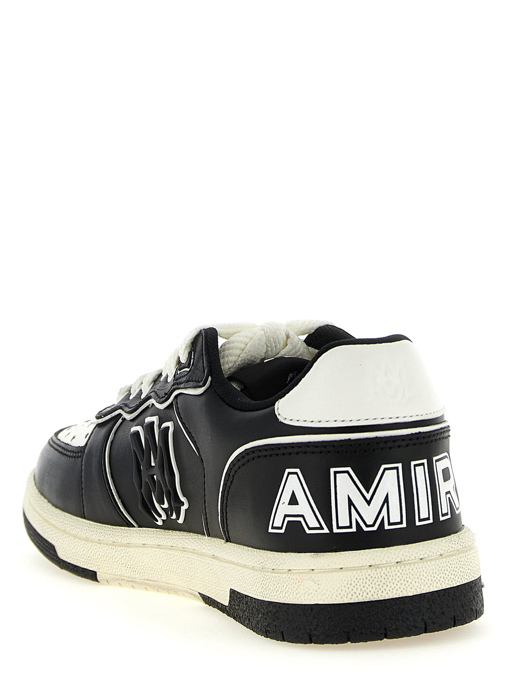 Amiri Bicolor Bovine Leather Low Top Sneakers
