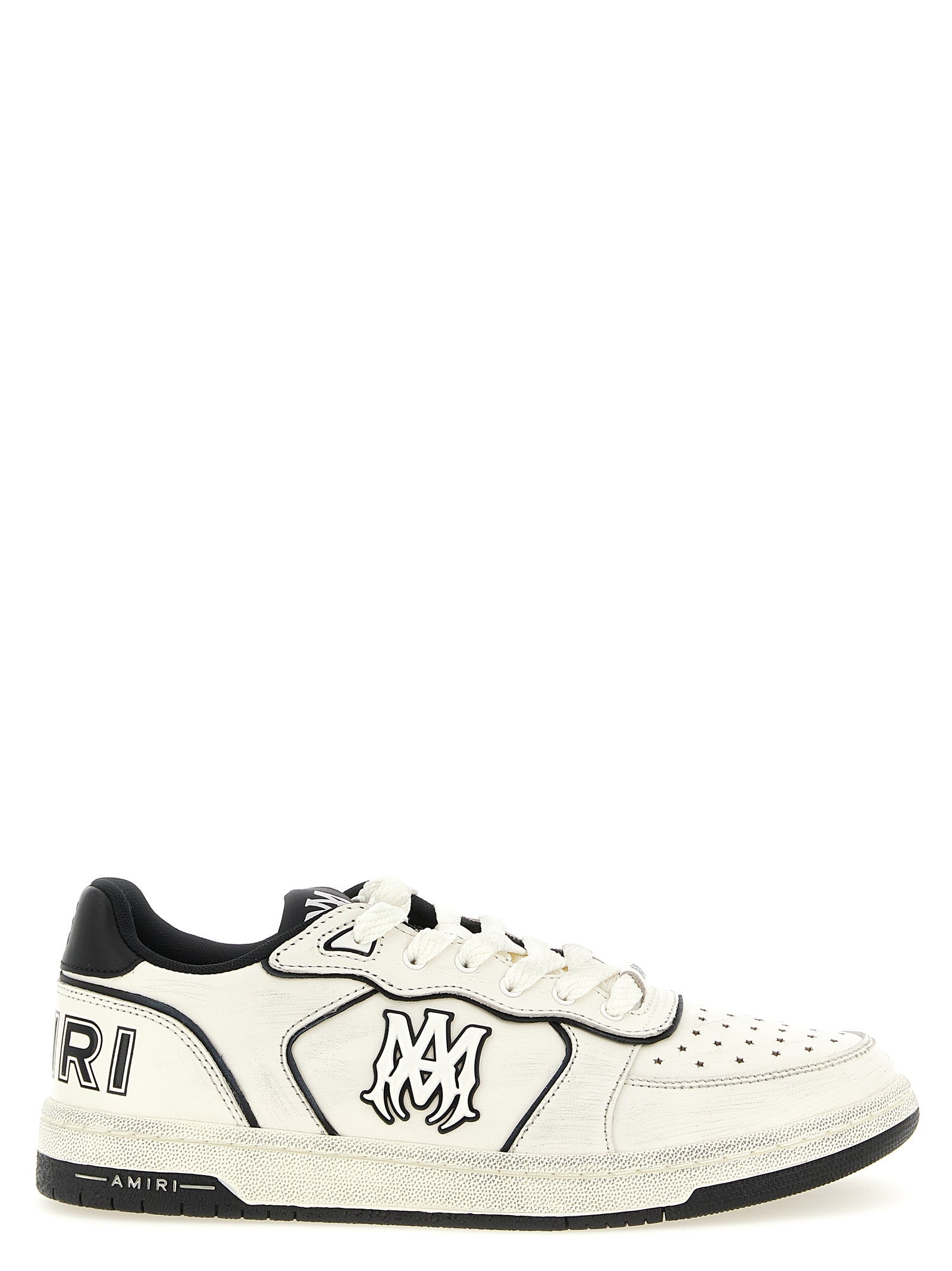 Amiri Bicolor Bovine Leather Low Top Sneakers