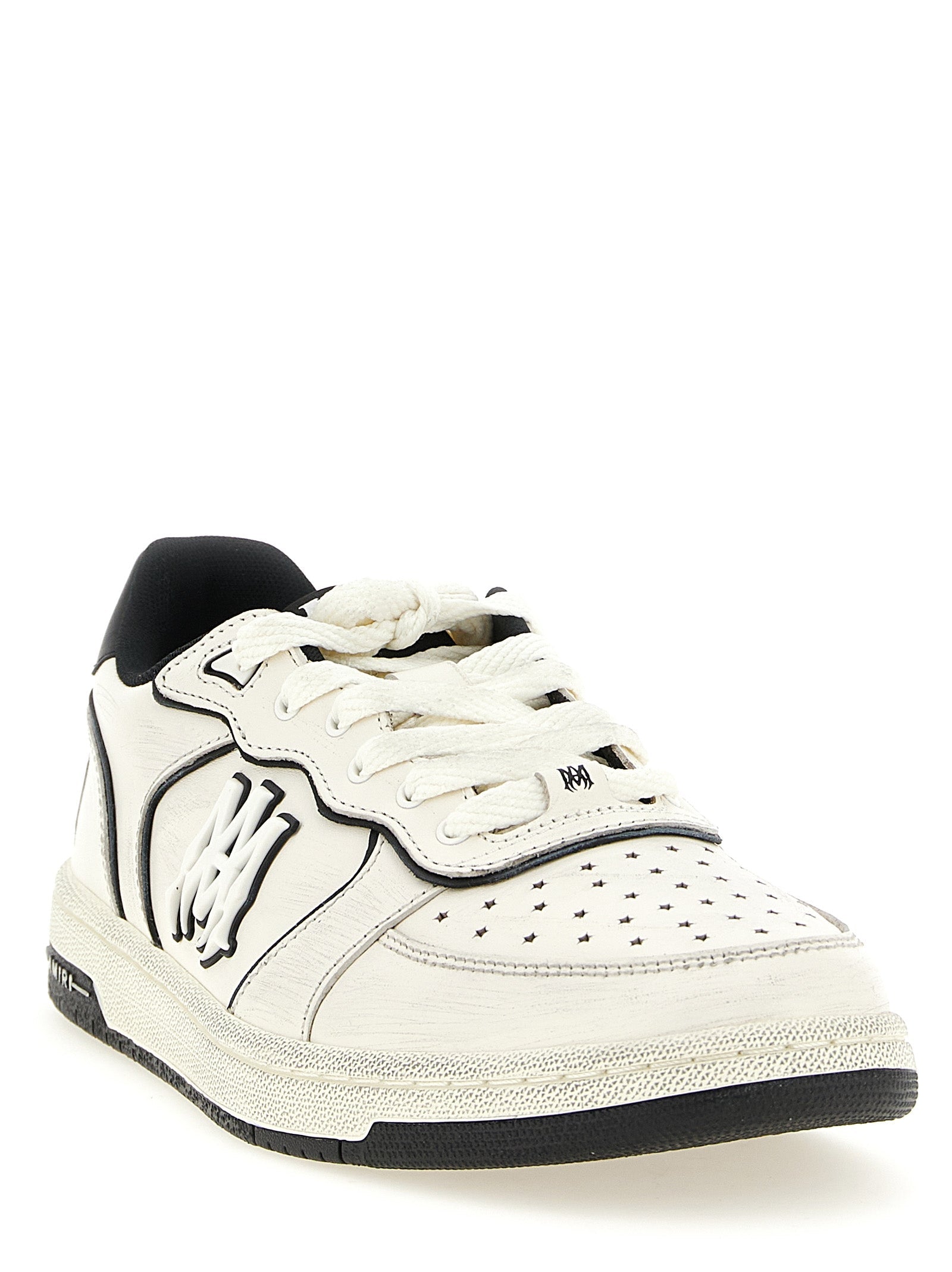 Amiri Bicolor Bovine Leather Low Top Sneakers