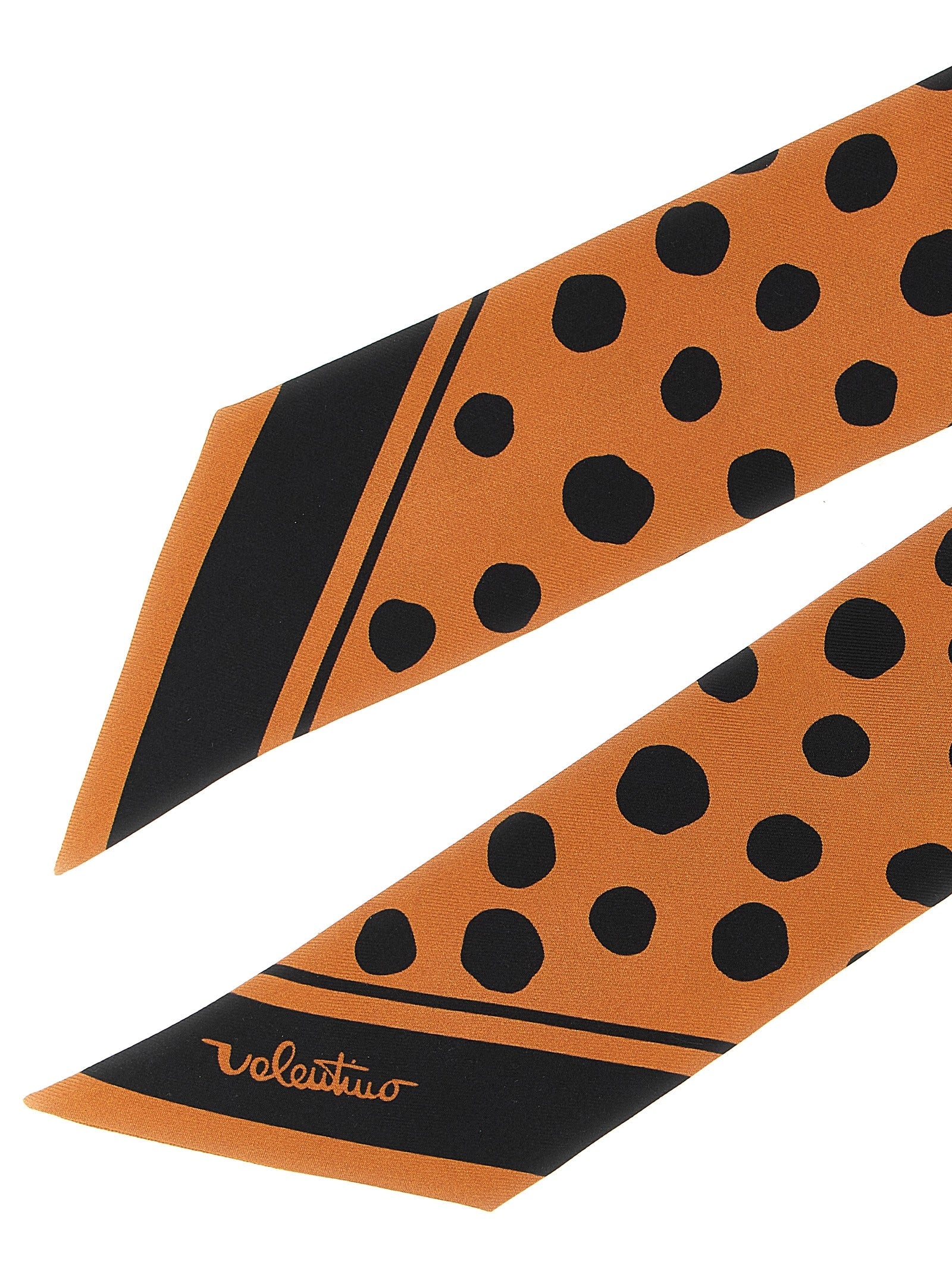 Valentino Garavani Brown Silk Foulard