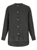 Jacquemus Gray Linen Blouse