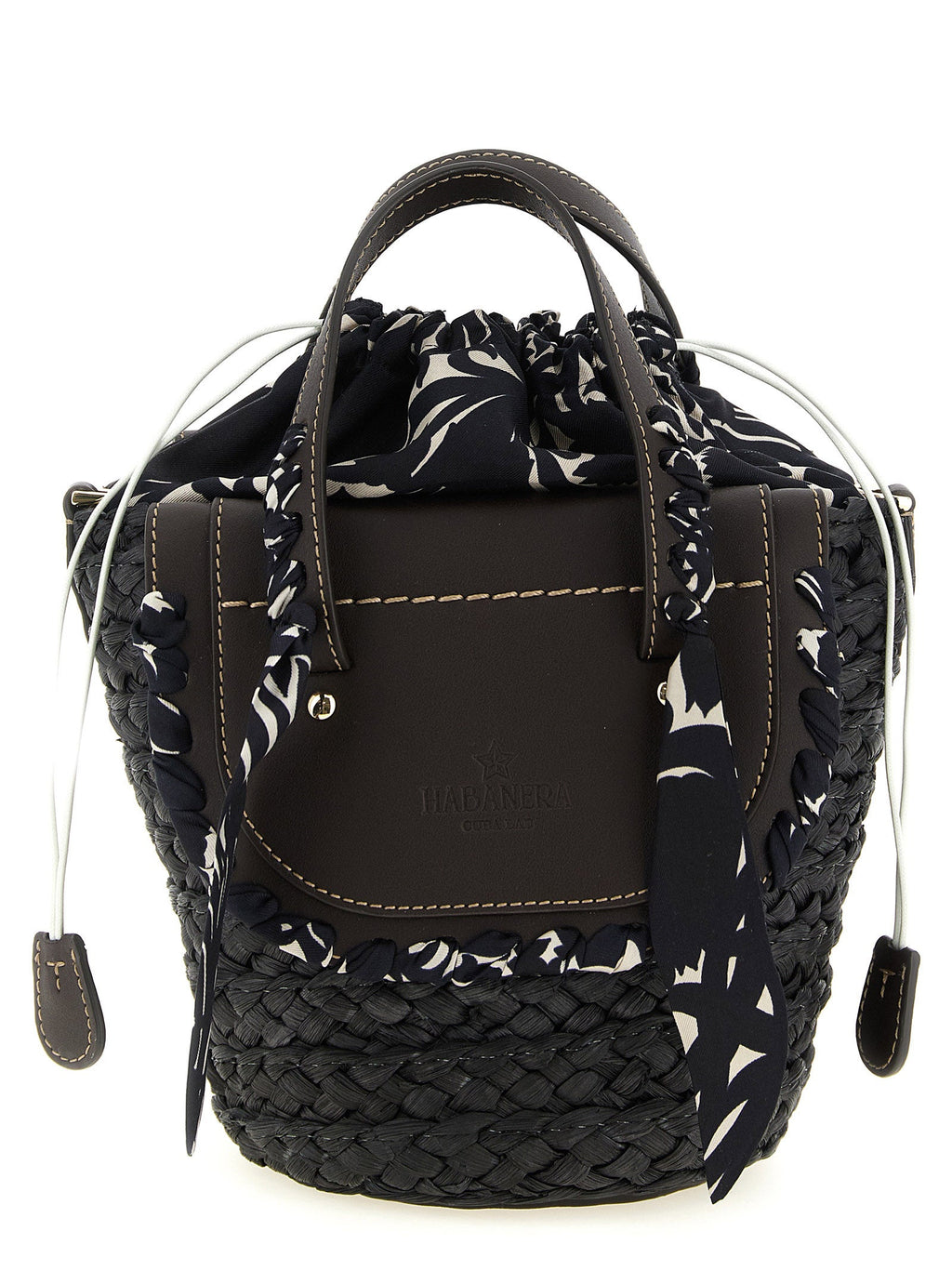 CUBA LAB Black Pantograph Handbag
