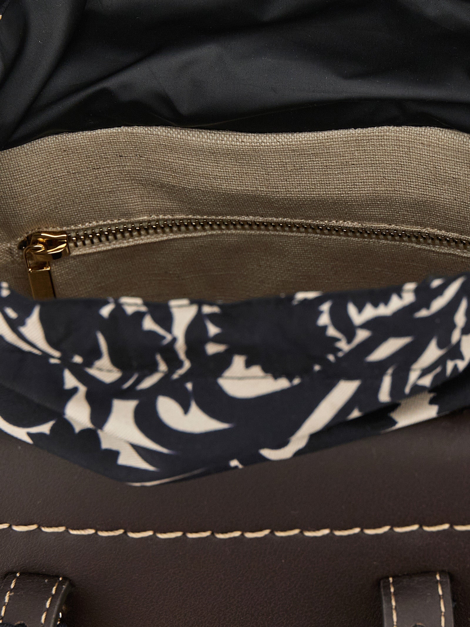 CUBA LAB Black Pantograph Handbag