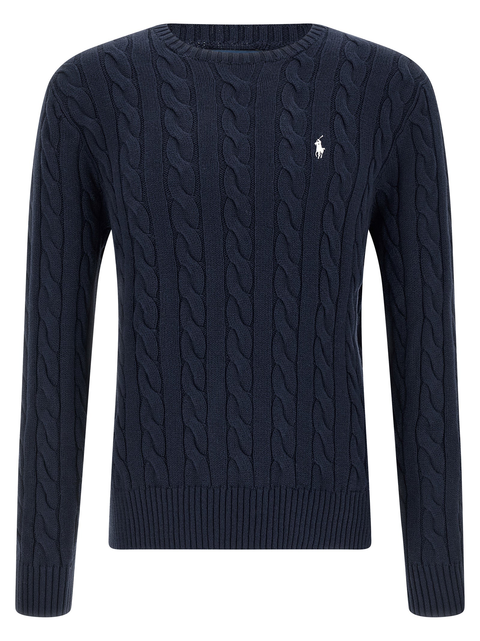 Polo Ralph Lauren Blue Cotton Cardigan