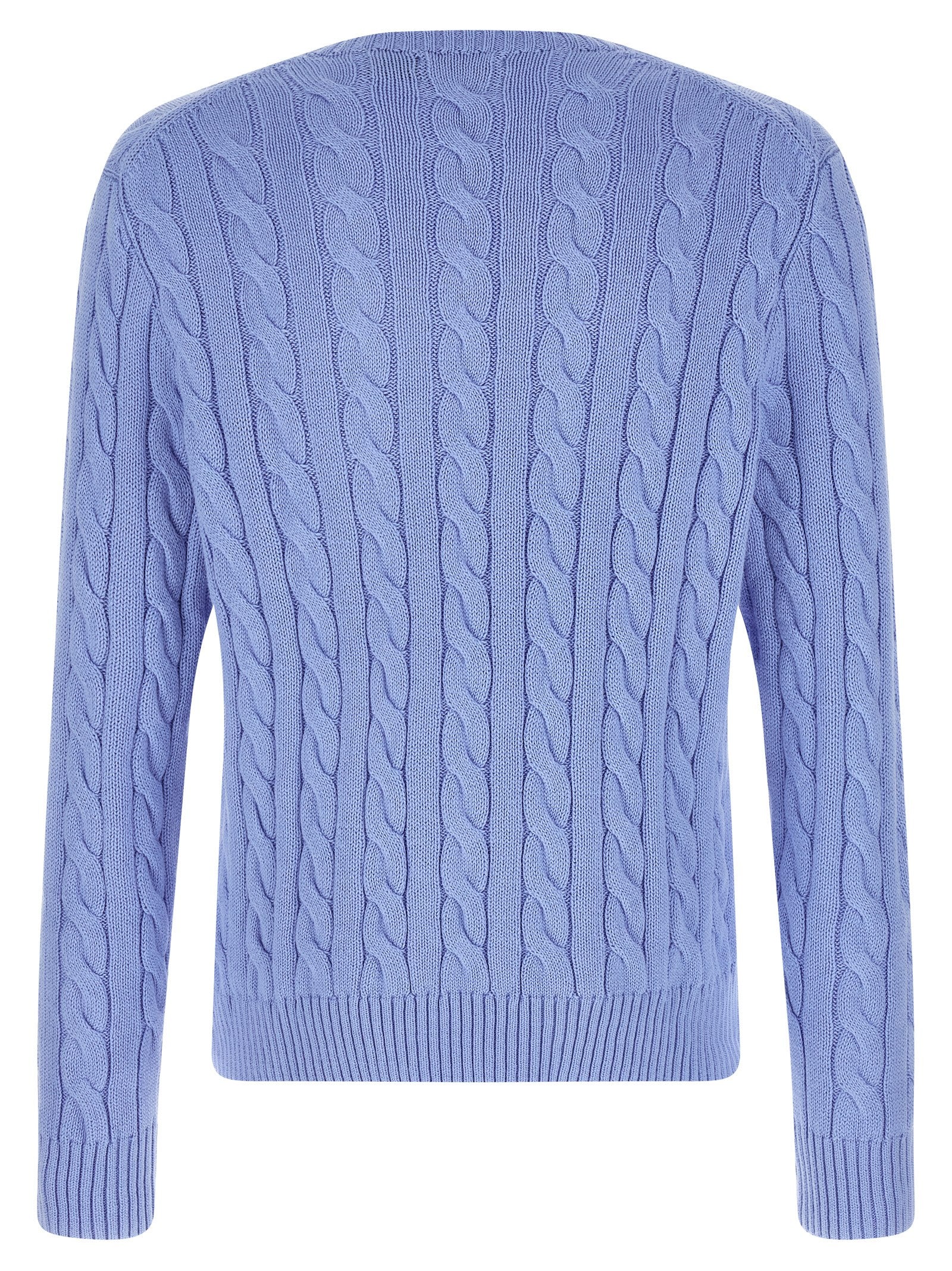 Polo Ralph Lauren Blue Cotton Cardigan