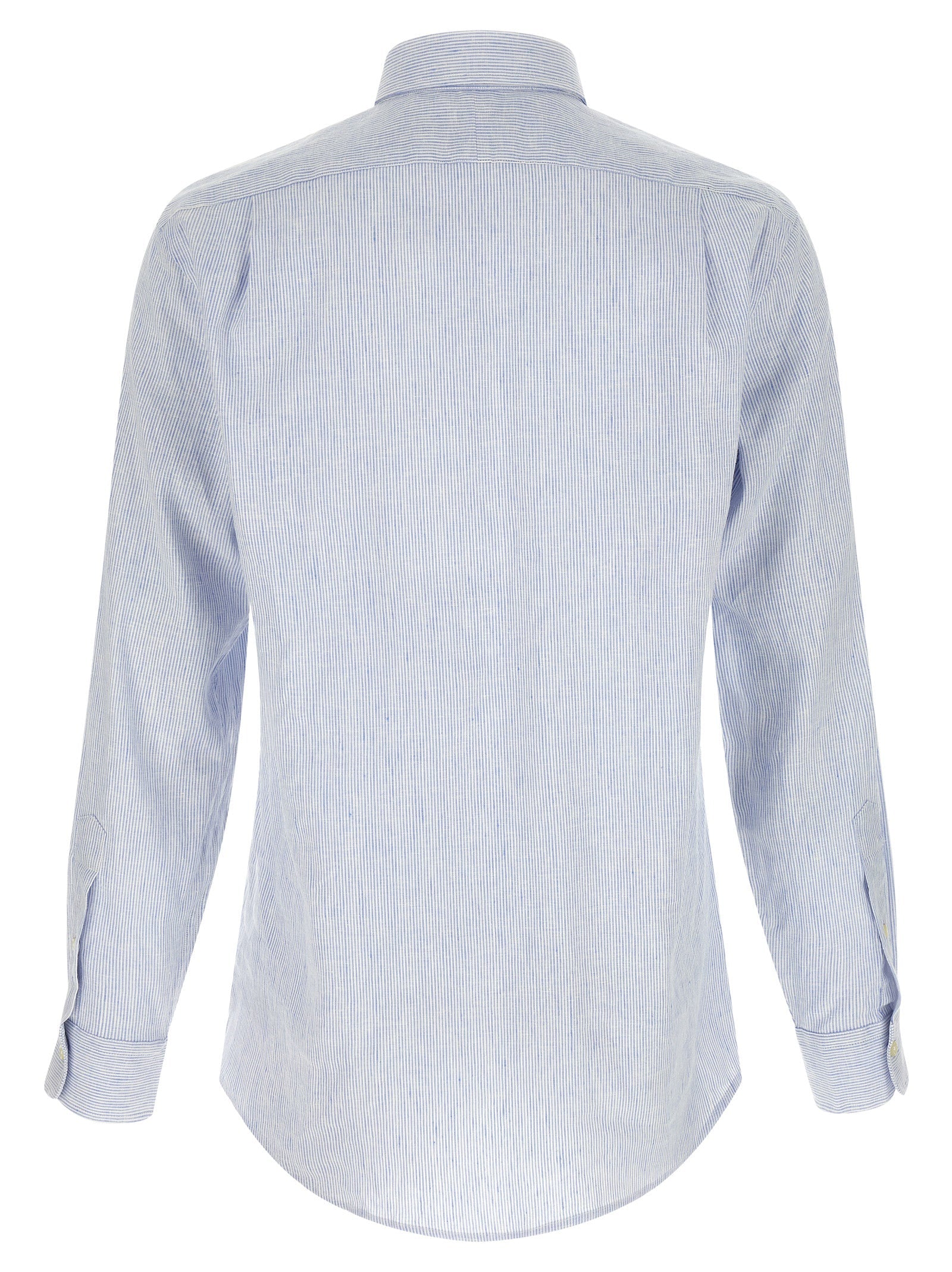 Polo Ralph Lauren Blue Linen Blouse
