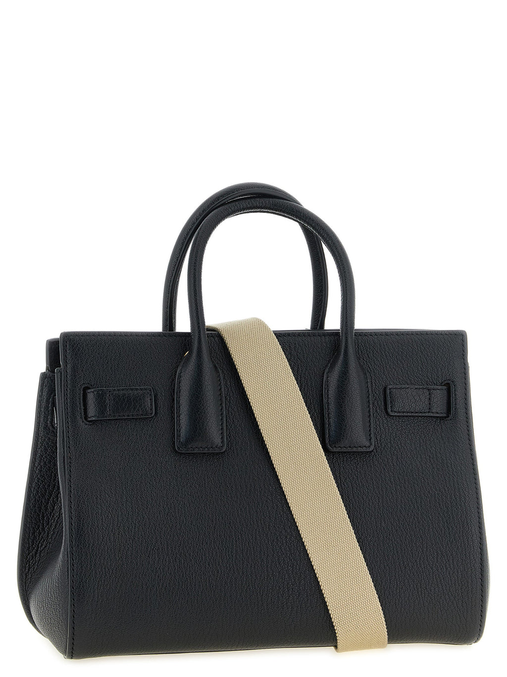 Saint Laurent Black Goatskin Handbag
