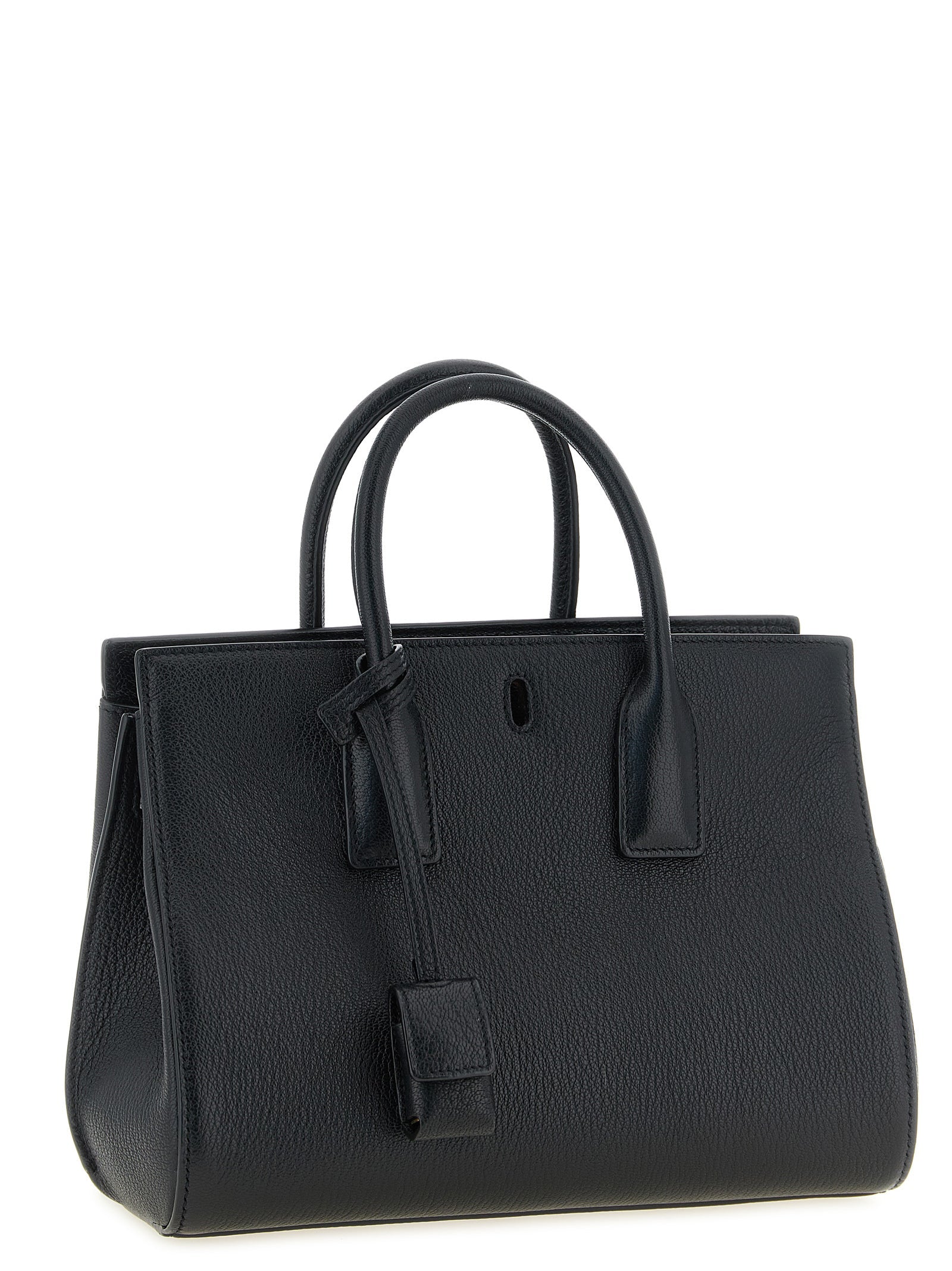 Saint Laurent Black Goatskin Handbag