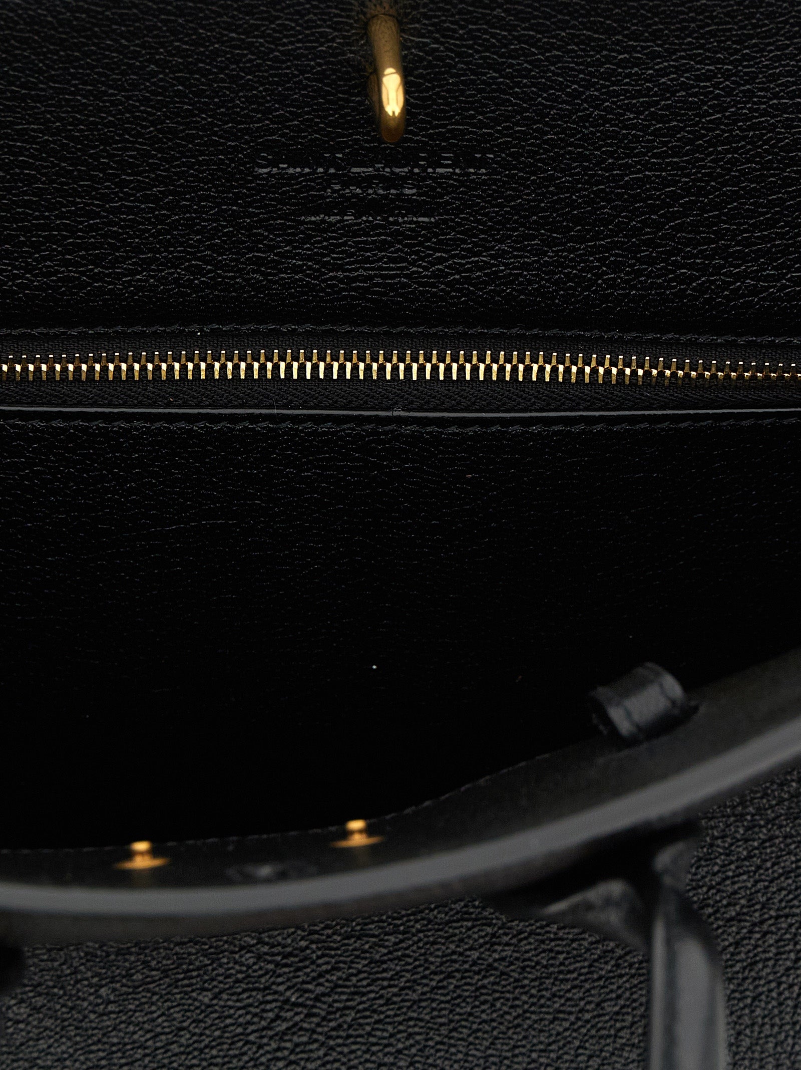 Saint Laurent Black Goatskin Handbag