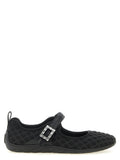 Roger Vivier Black Polyamide Ballet Flats