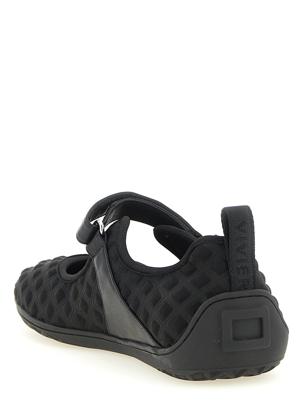Roger Vivier Black Polyamide Ballet Flats