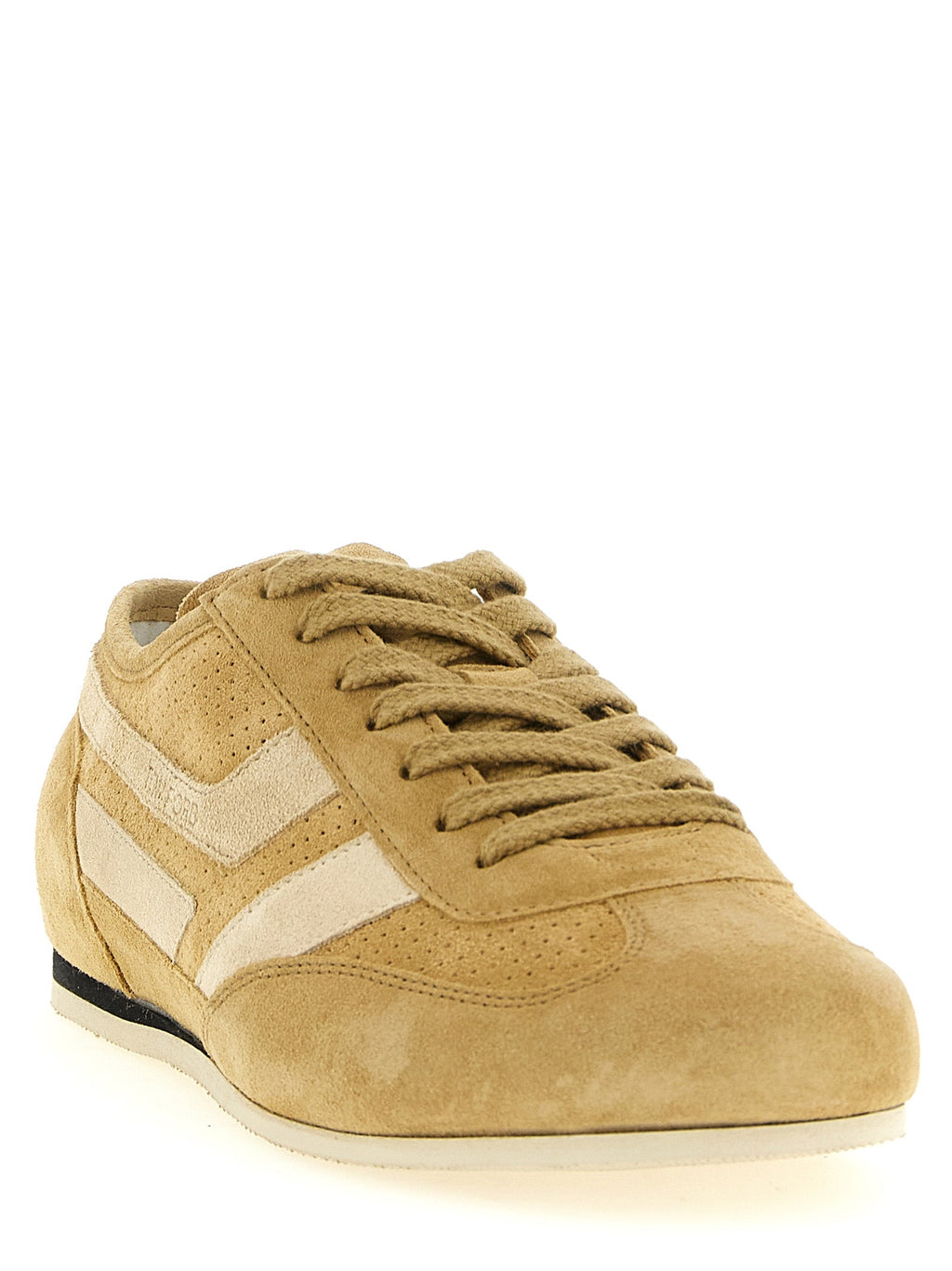 Tom Ford Beige Calfskin Sneakers