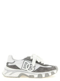 Dolce & Gabbana Gray Polyester Athletic Sneakers