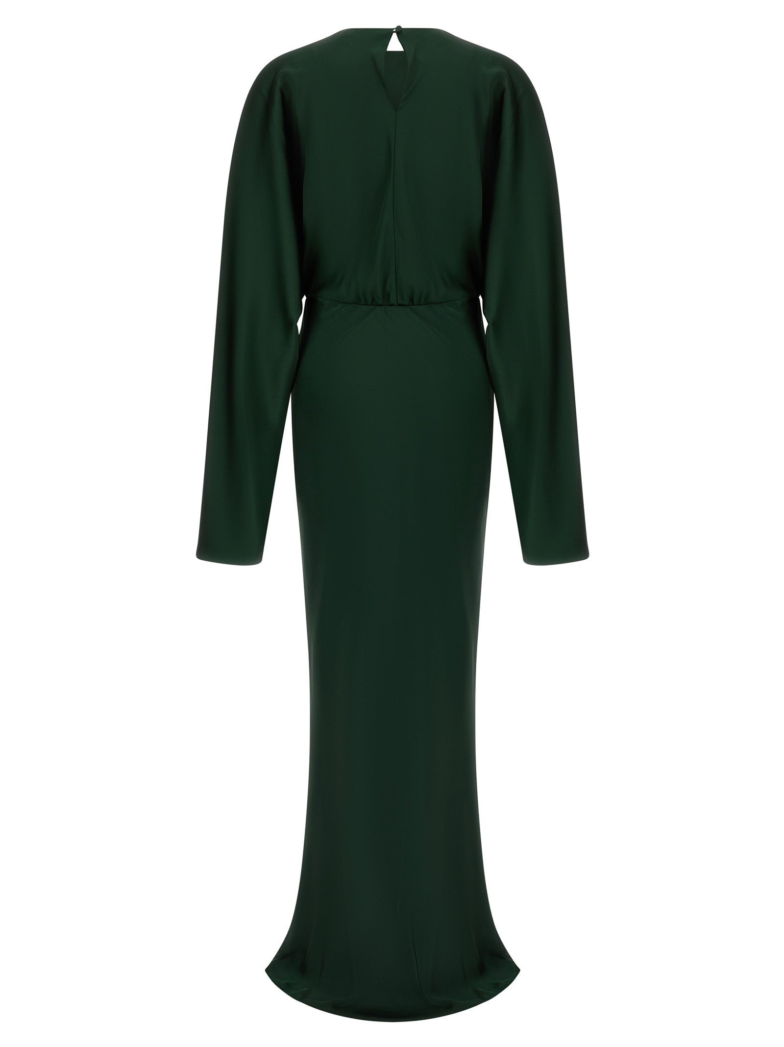 Norma Kamali Bicolor Polyester Long Dress