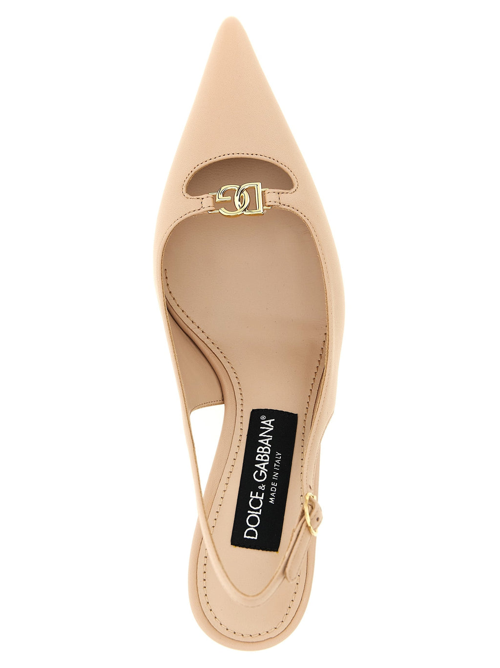 Dolce & Gabbana Multicolor Lamb Leather Mid Heel Pumps