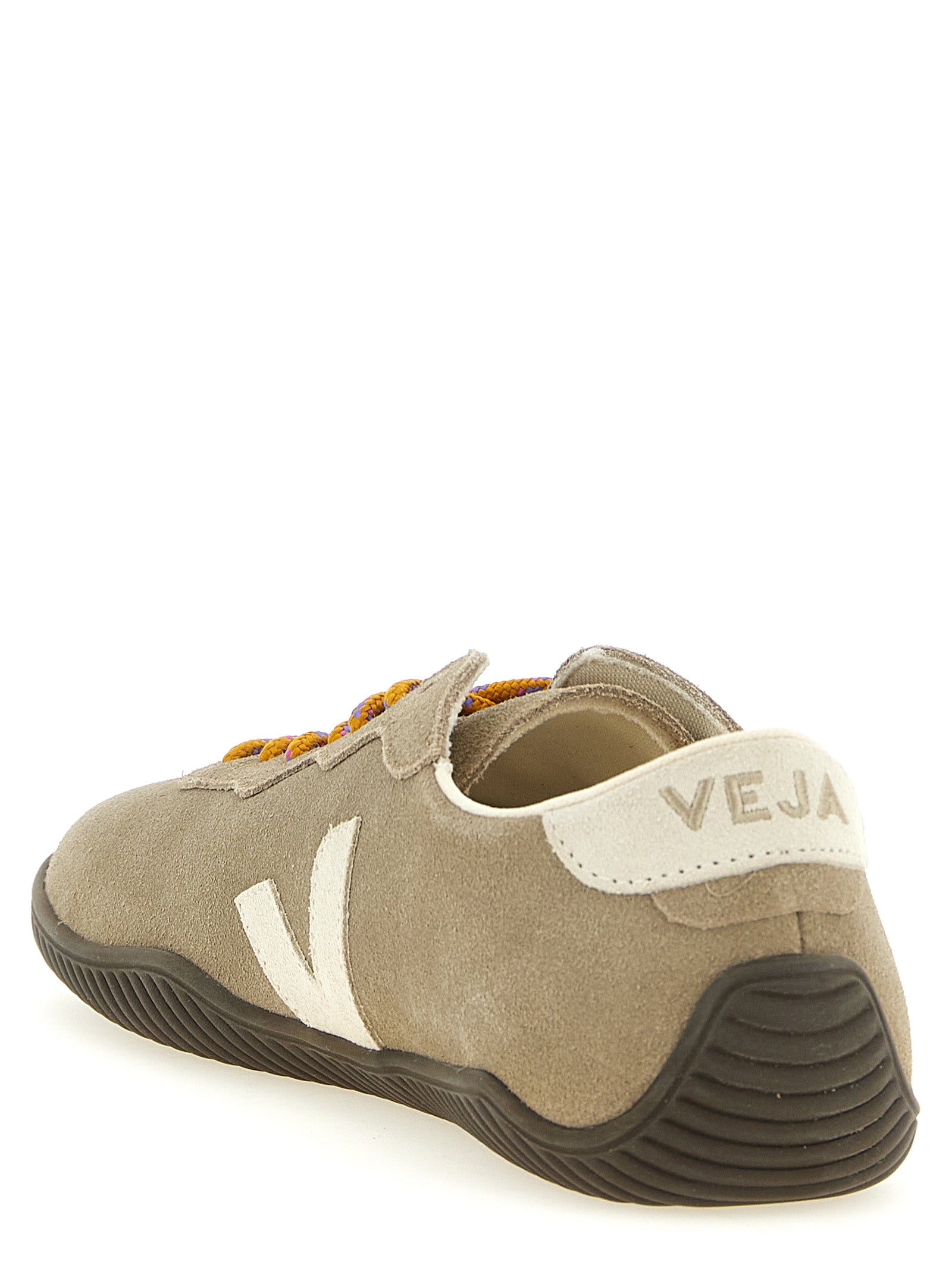 Veja Gray Calfskin Sneakers