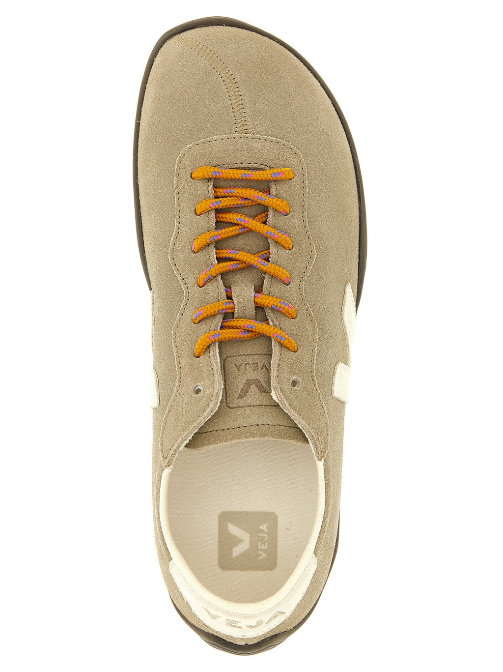 Veja Gray Calfskin Sneakers