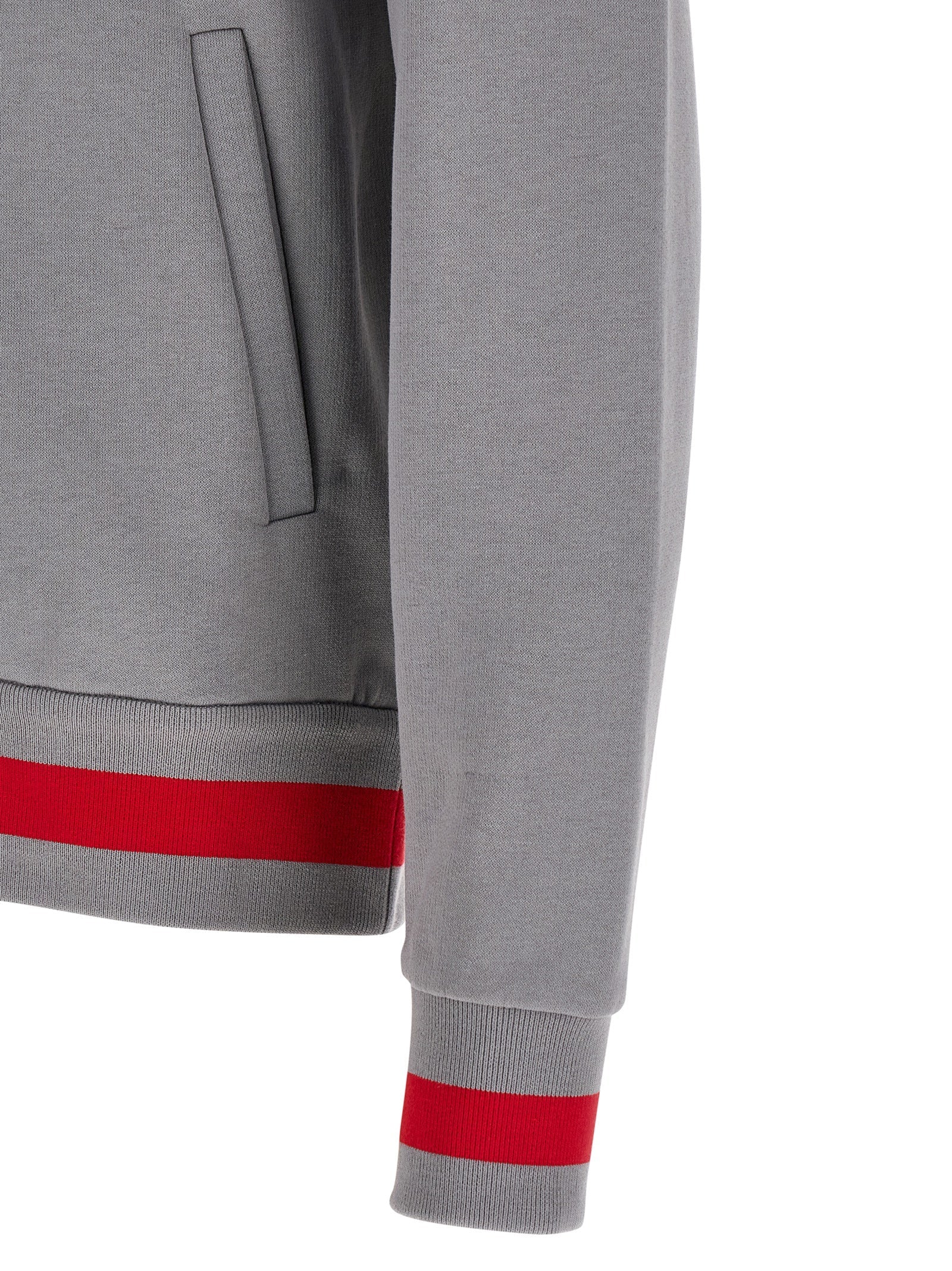 Kiton Gray Cotton Sweatsuit Kiton