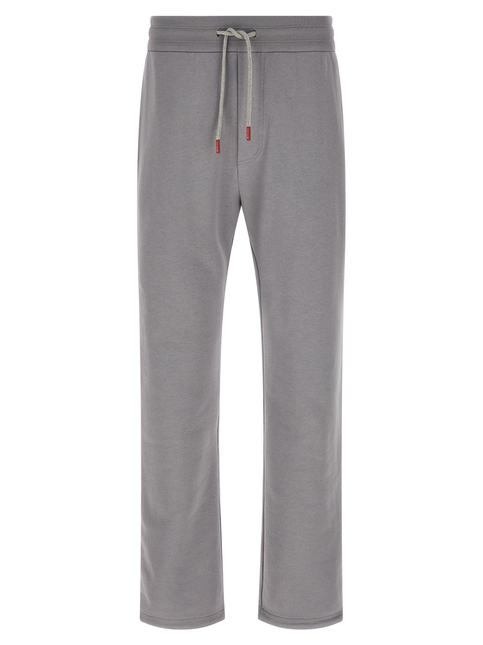 Kiton Gray Cotton Sweatsuit Kiton