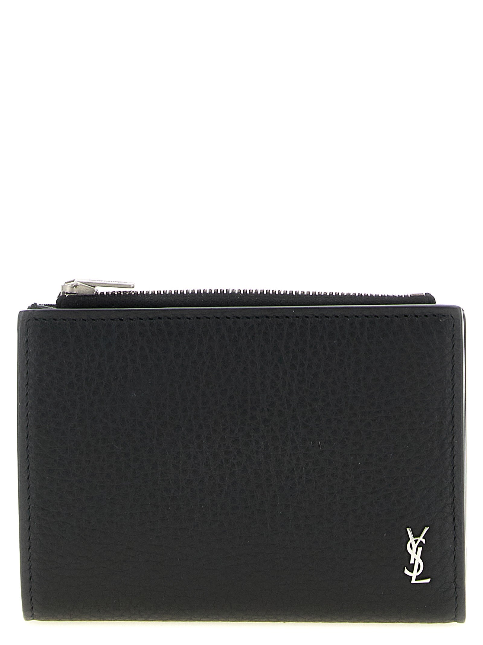 Saint Laurent Black Calfskin Wallet Saint Laurent