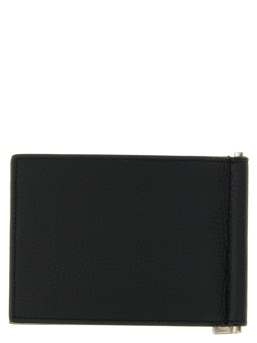 Saint Laurent Black Calfskin Money Clip Saint Laurent