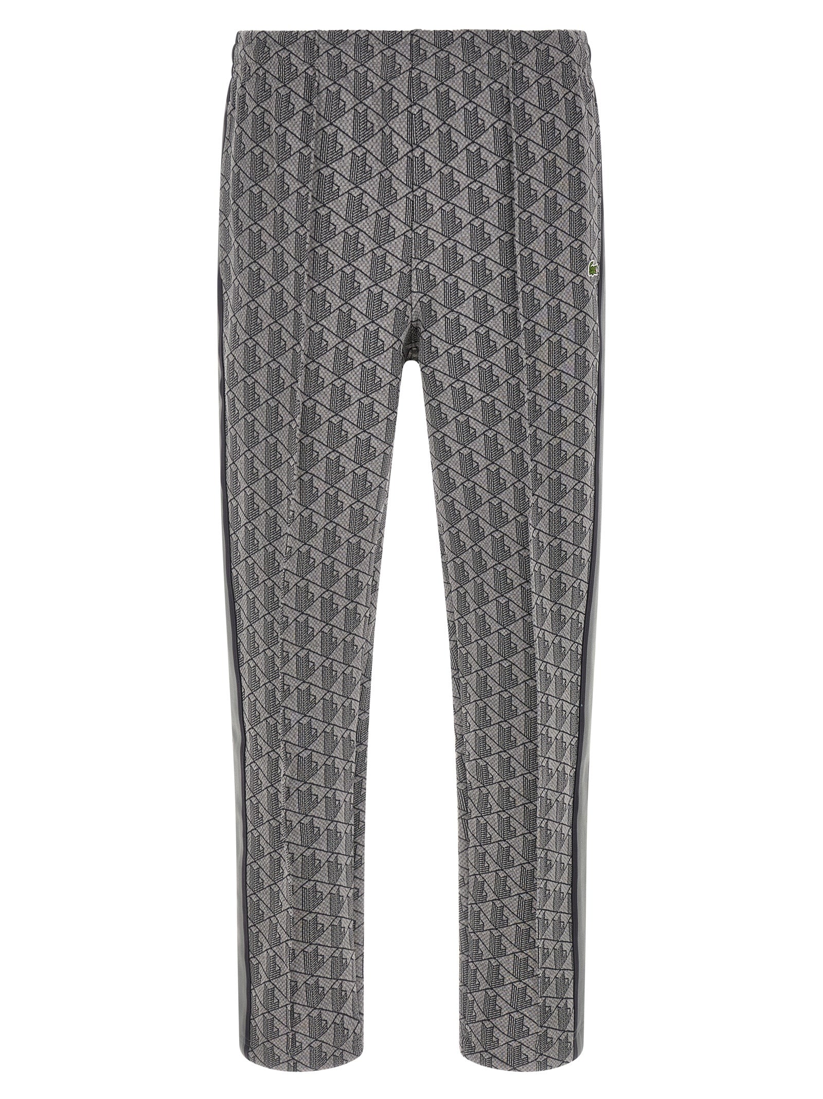Lacoste Gray Polyester Joggers (Workout Pants) Lacoste