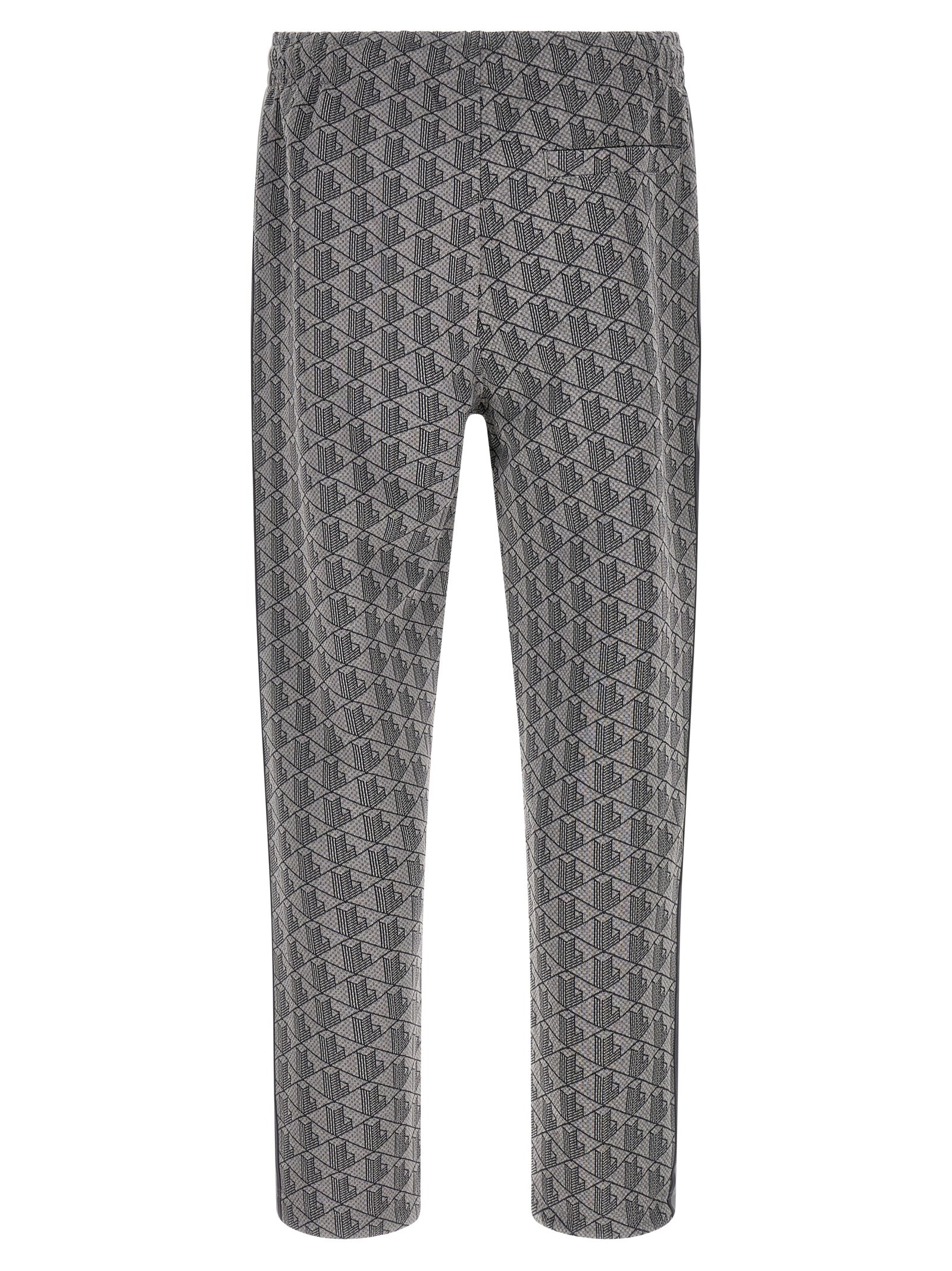 Lacoste Gray Polyester Joggers (Workout Pants) Lacoste