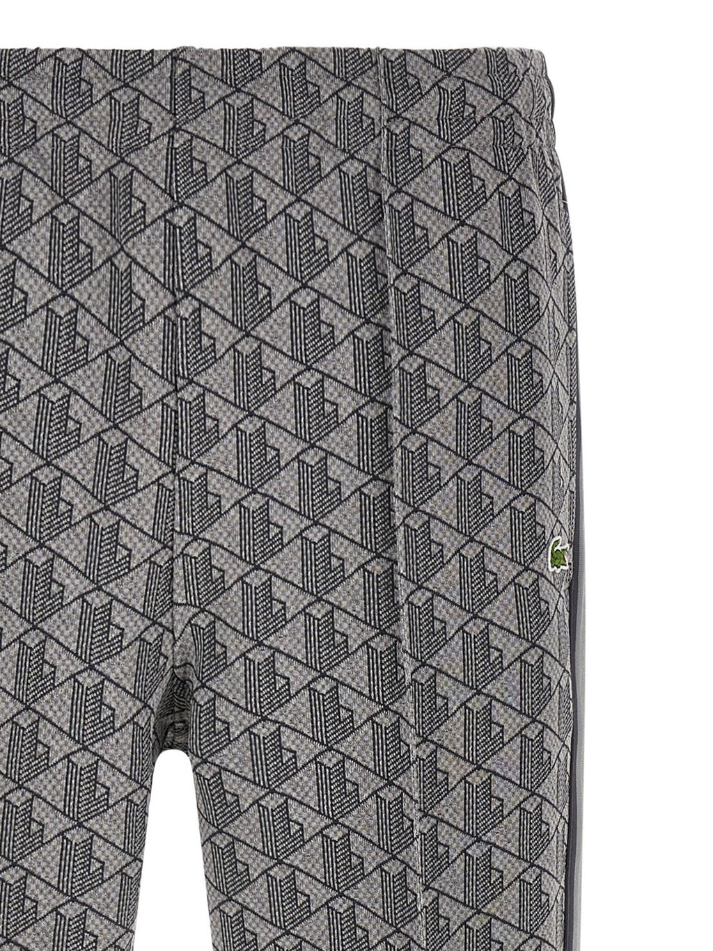 Lacoste Gray Polyester Joggers (Workout Pants) Lacoste
