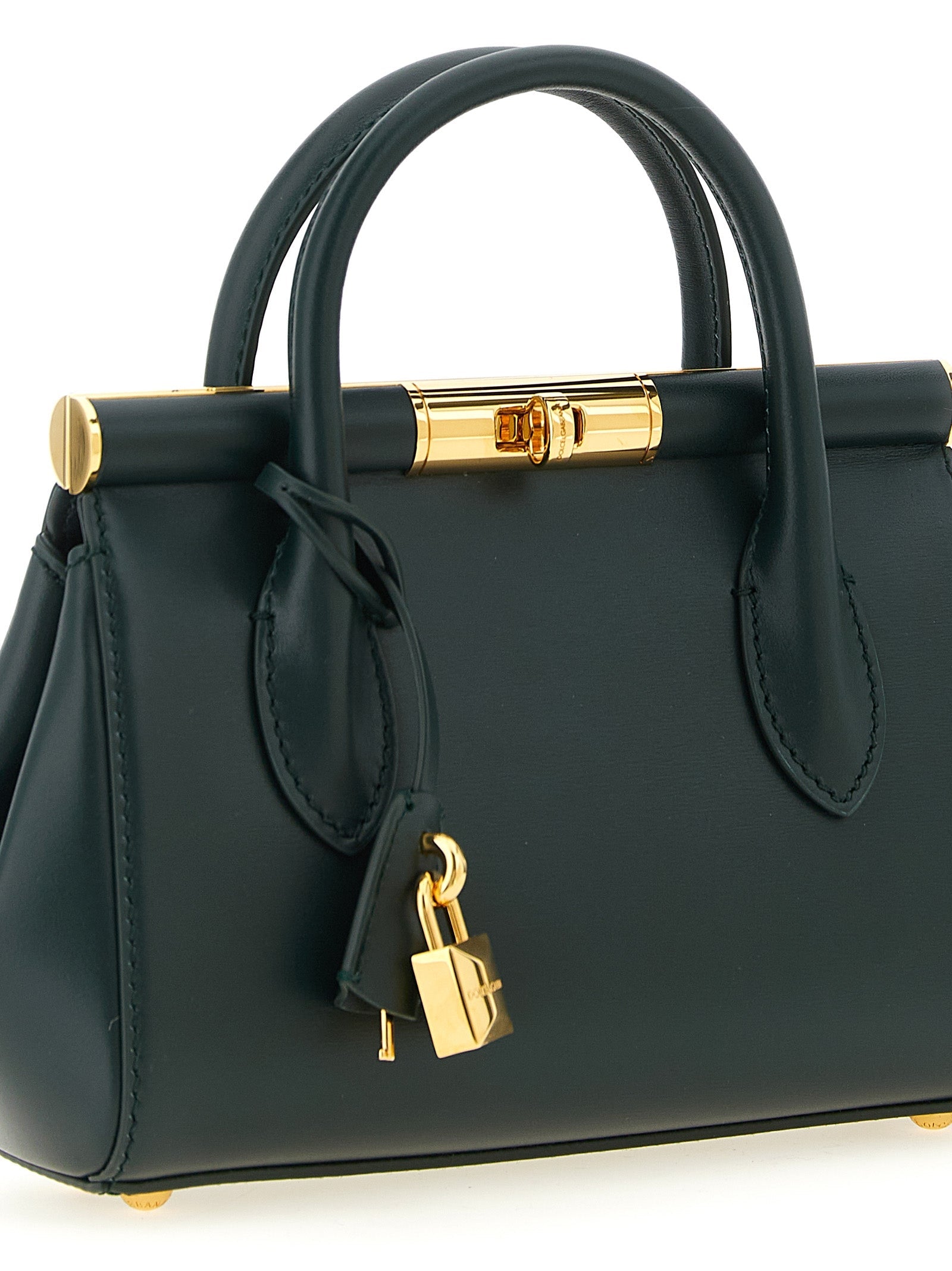 Dolce & Gabbana Bicolor Calfskin Handbag Dolce & Gabbana
