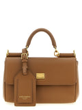 Dolce & Gabbana Brown Calfskin Handbag Dolce & Gabbana