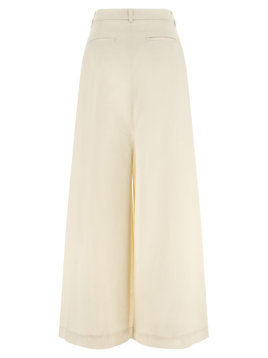 THELATEST Beige Cotton Mini Skirt