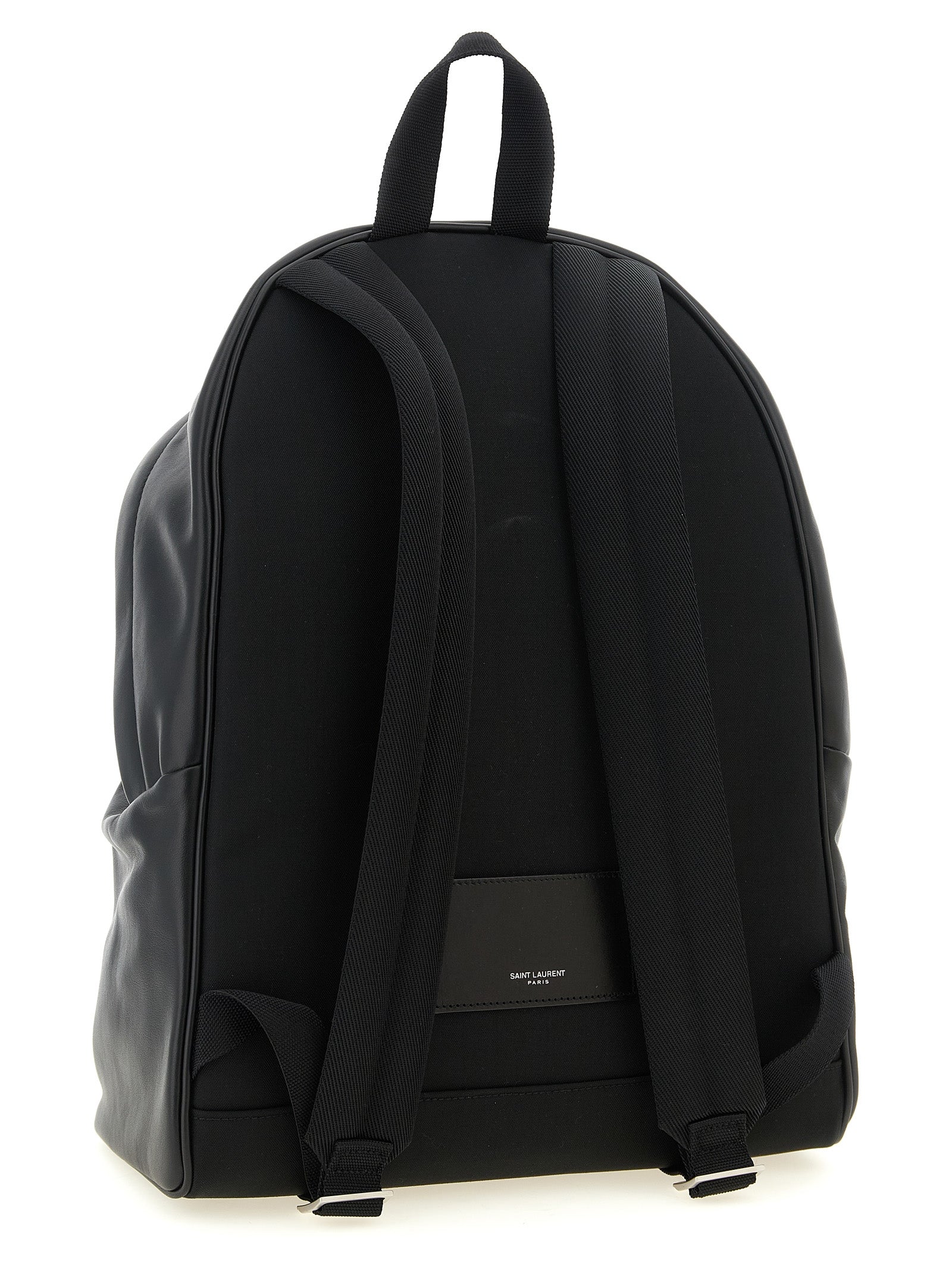 Saint Laurent Black Calfskin Backpack