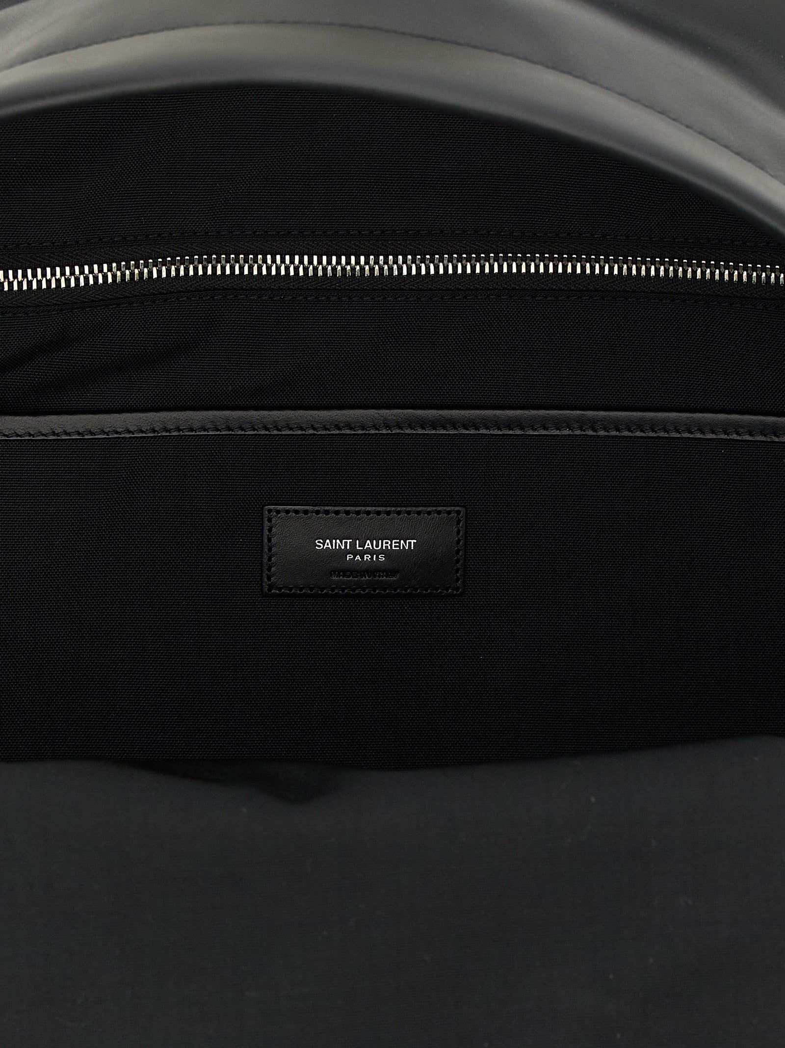 Saint Laurent Black Calfskin Backpack