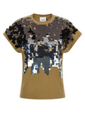 NUDE Brown Cotton T-Shirt