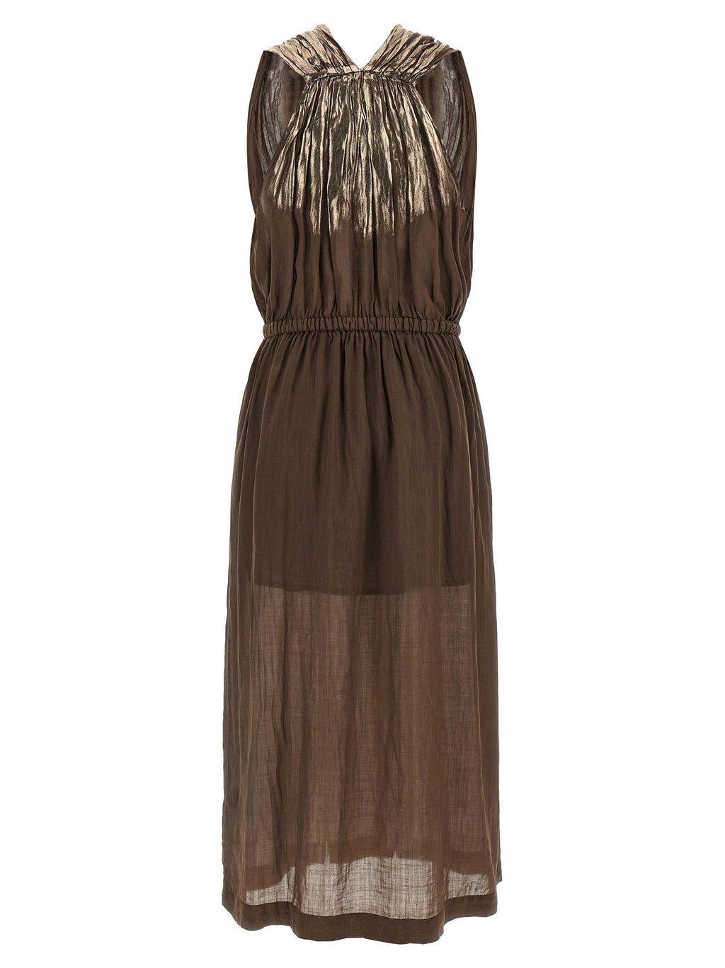 NUDE Brown Tencel Long Dress NUDE