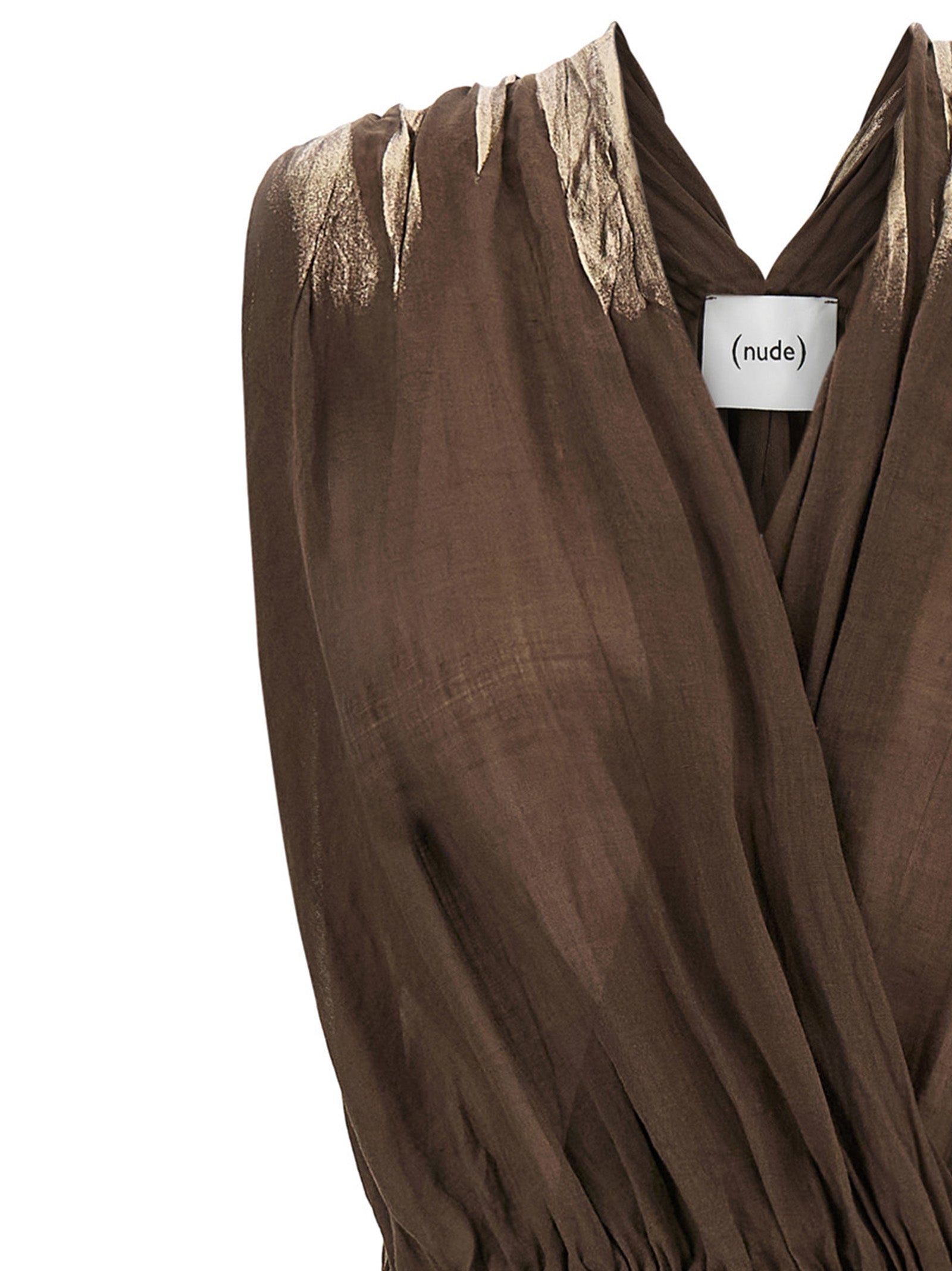 NUDE Brown Tencel Long Dress NUDE