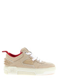 Christian Louboutin Beige Calfskin Athletic Sneakers Christian Louboutin