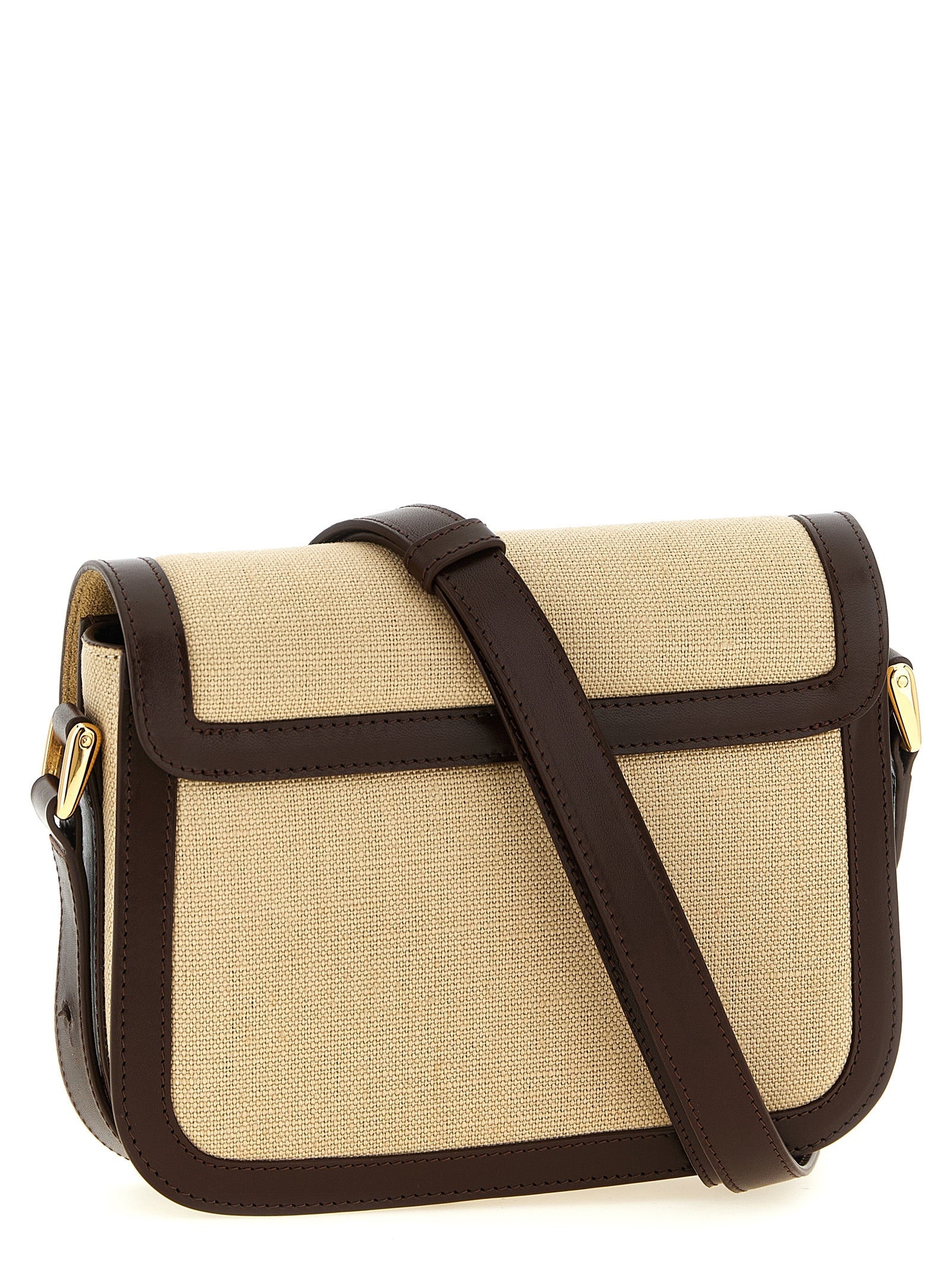 A.P.C. Beige Cotton Crossbody Bag A.P.C.