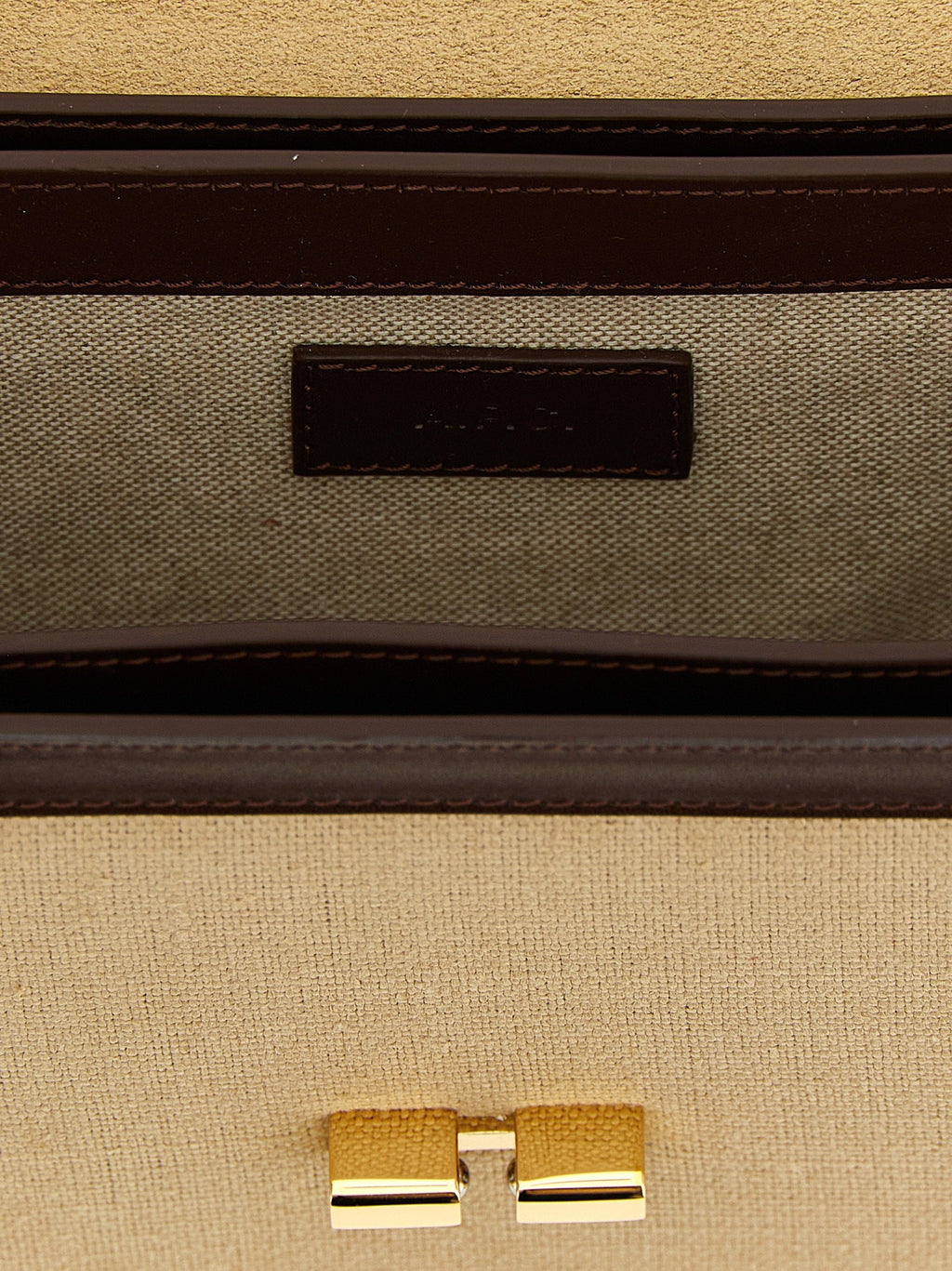 A.P.C. Beige Cotton Crossbody Bag A.P.C.