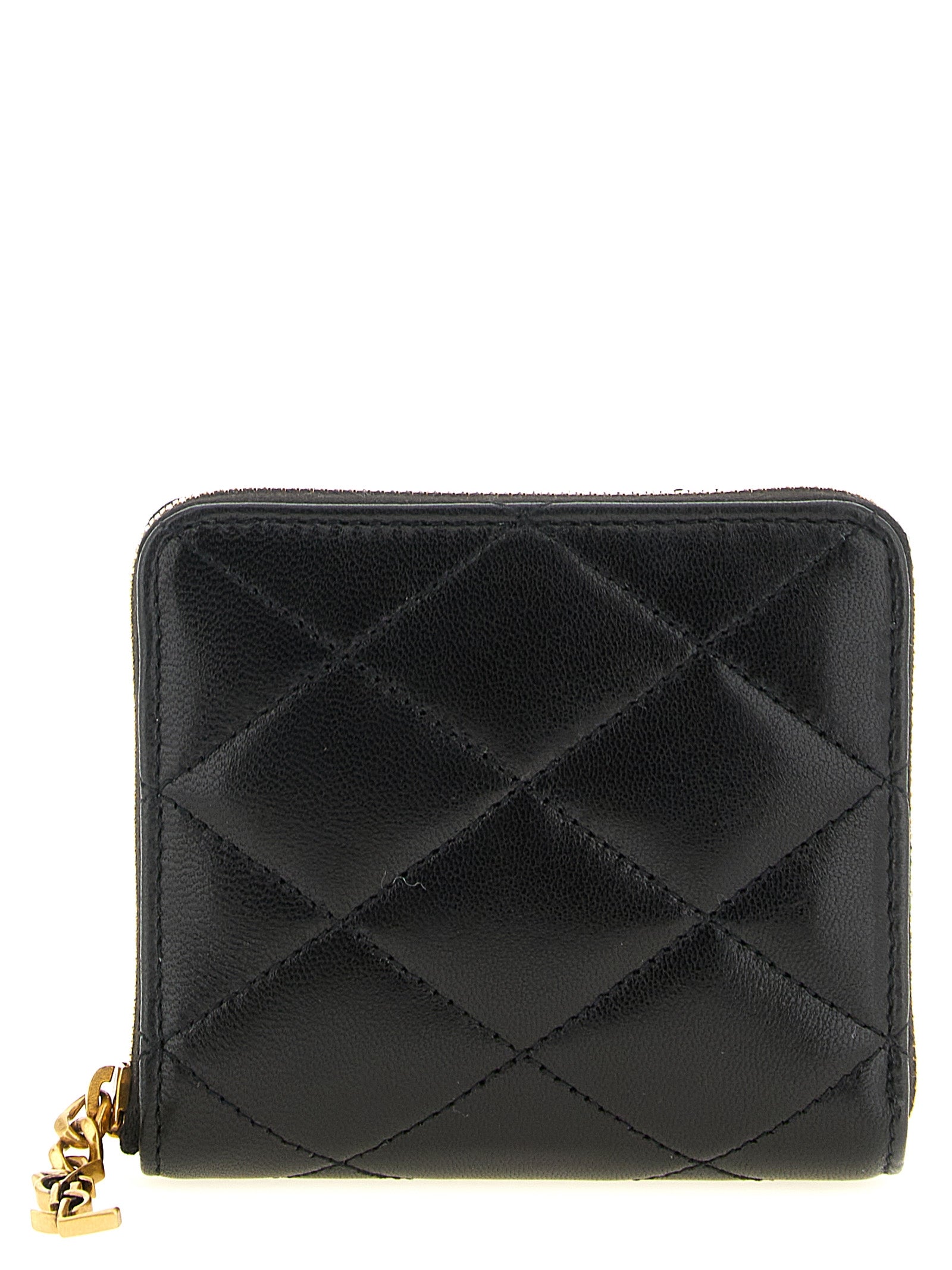 Saint Laurent Black Lamb Leather Cardholder Saint Laurent