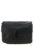 Saint Laurent Black Calfskin Crossbody Bag Saint Laurent