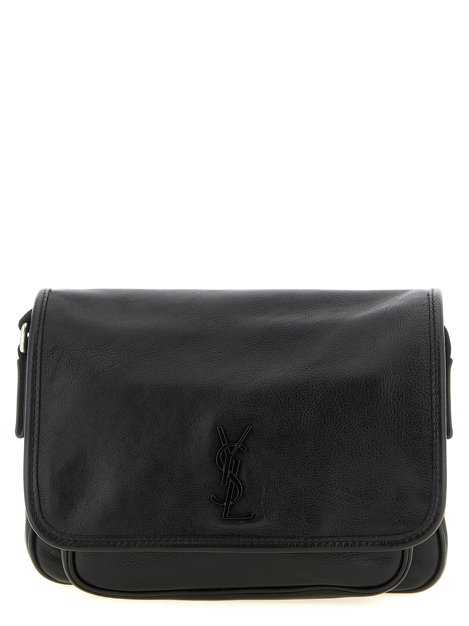 Saint Laurent Black Calfskin Crossbody Bag Saint Laurent