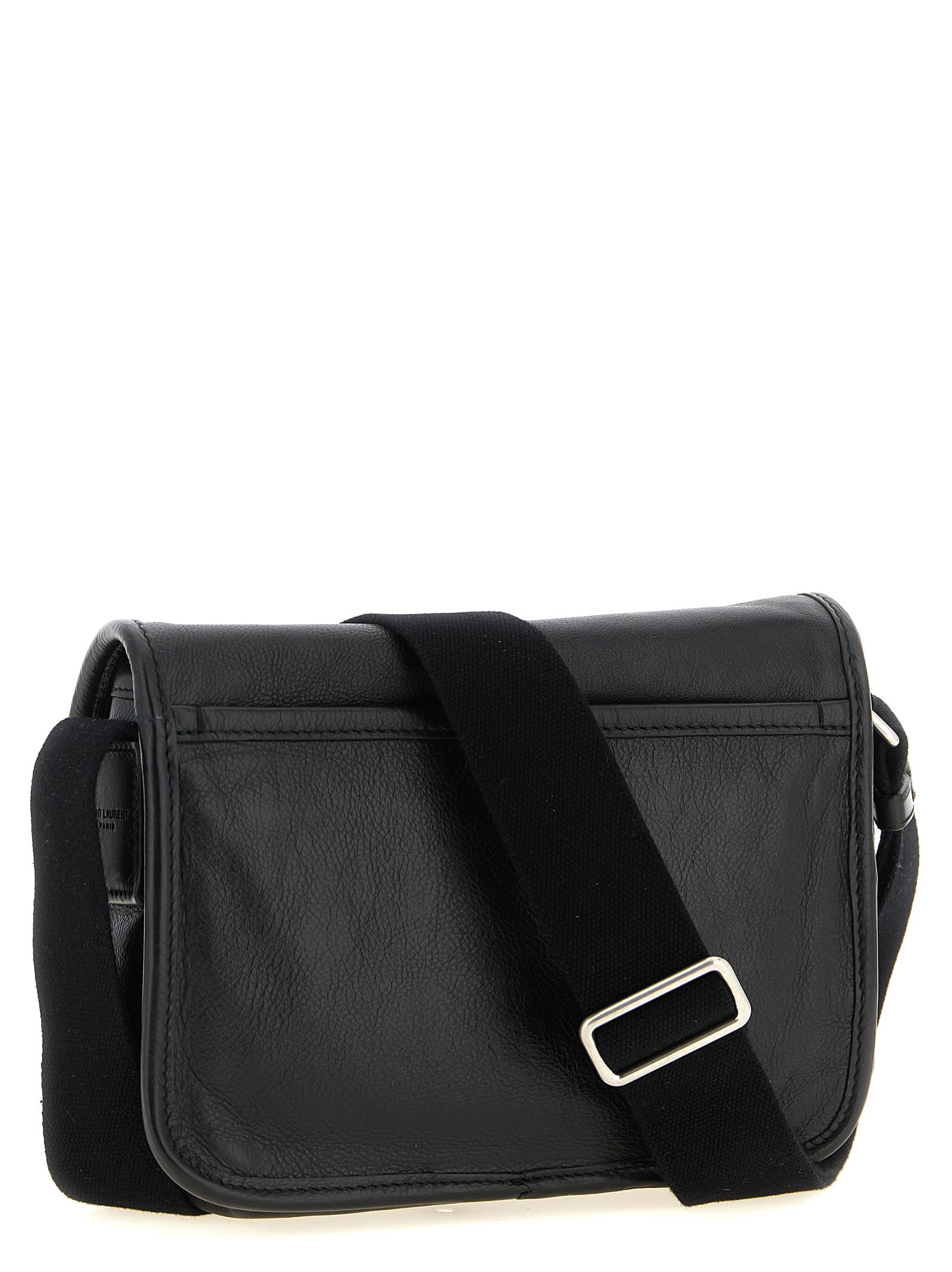 Saint Laurent Black Calfskin Crossbody Bag Saint Laurent