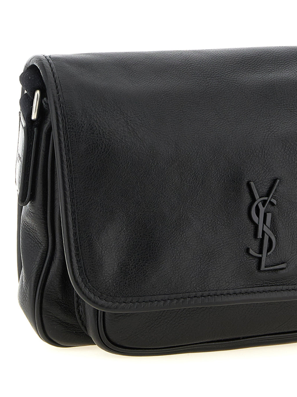 Saint Laurent Black Calfskin Crossbody Bag Saint Laurent