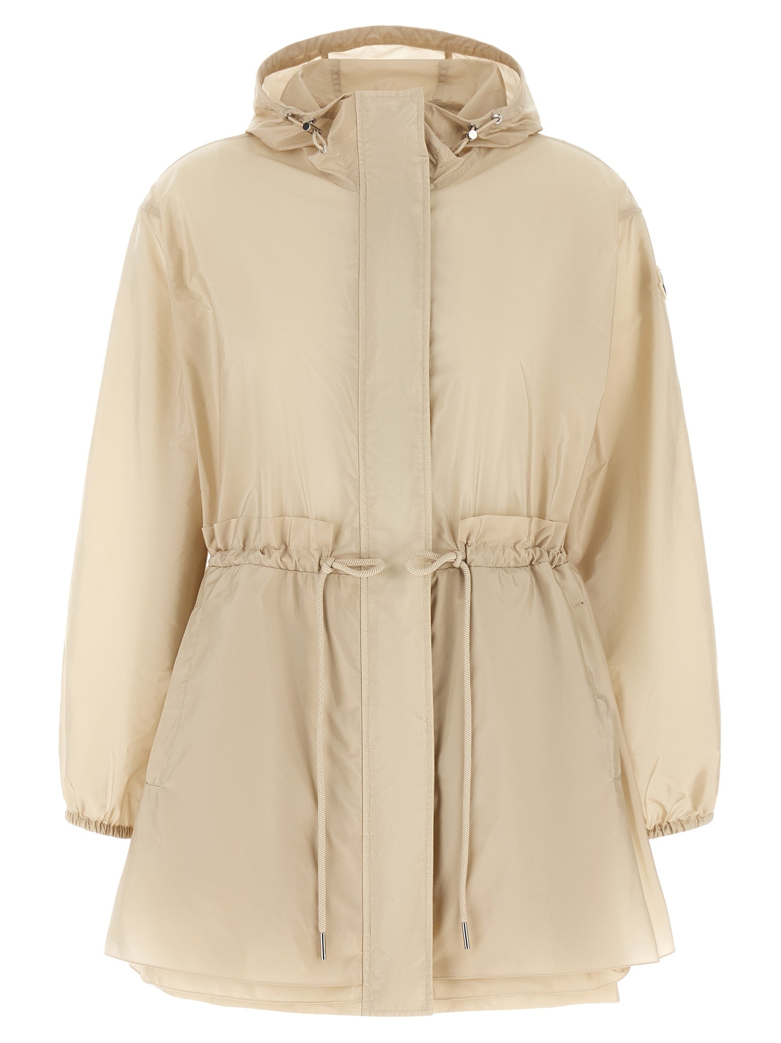 Moncler Beige Polyamide Shell Jacket Moncler