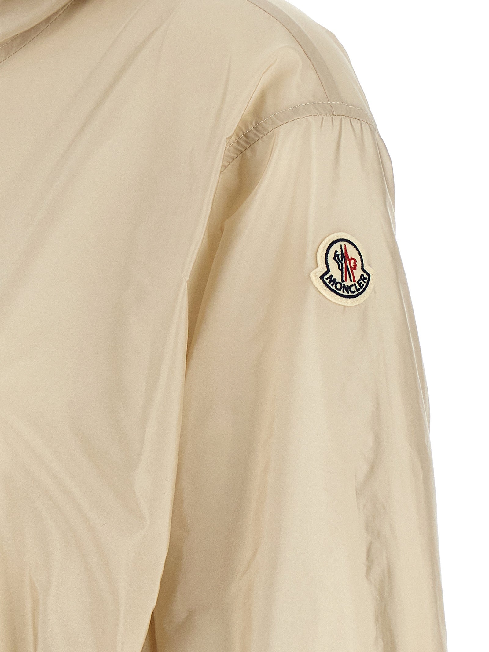 Moncler Beige Polyamide Shell Jacket Moncler