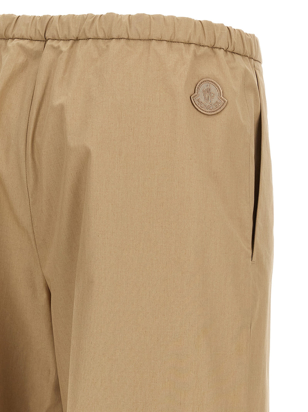 Moncler Beige Cotton Casual Pants Moncler