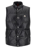 Moncler Blue Polyester Sleeveless Jacket Moncler